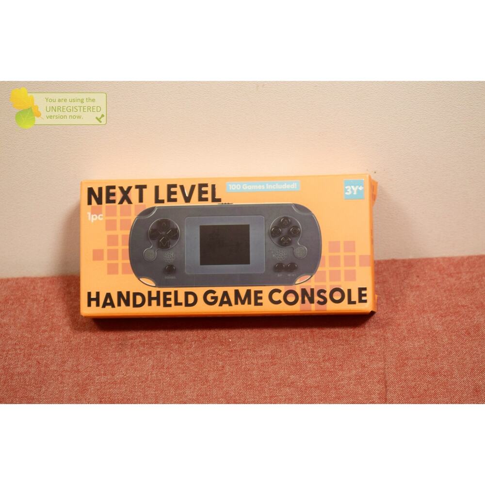 Next Level Hand Held Game Console Black